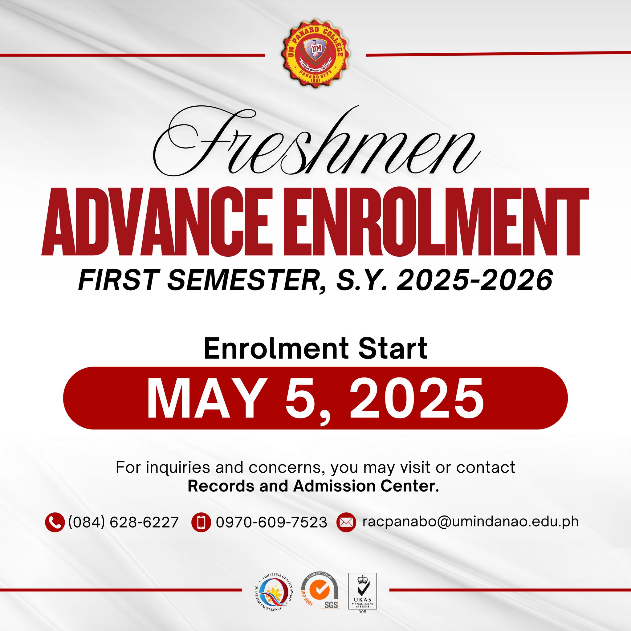 Advance Enrolment